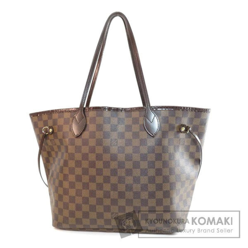Louis Vuitton Neverfull Tote Bag Damier Canvas Brown